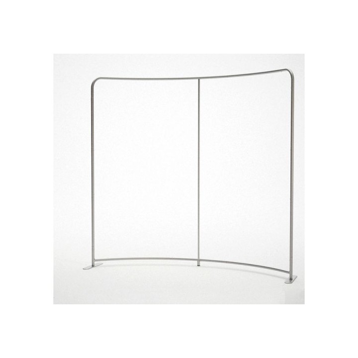 Curved pop-up wall : Stand-Expo