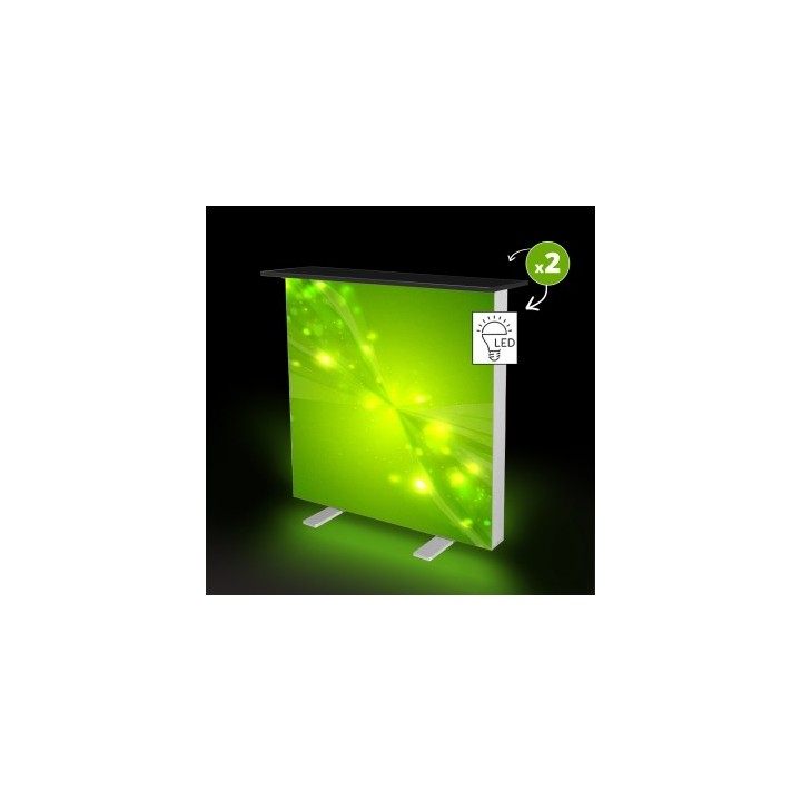 Mostrador LED luminoso | Counter retroiluminado SEG