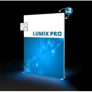 Muro luminoso LED 200x250 cm | Marco SEG retroiluminado