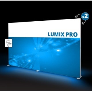 Muro LED LUMIX Pro 500×250 cm | Marco SEG retroiluminado XXL