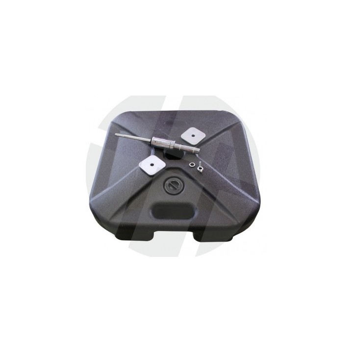 14L water tank base for flag | Fillable 16 kg stabilizing base