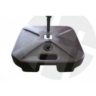 Depósito de agua 14L para bandera | Base rellenable 16 kg