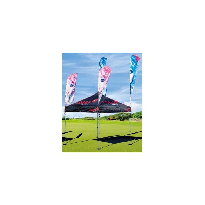 Adaptateur de tente pour drapeau publicitaire | Support pour beach