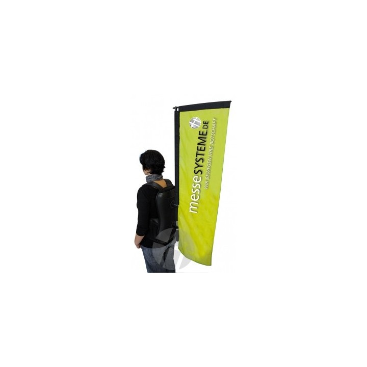 Bandera mochila 40x70 cm – Publicidad móvil