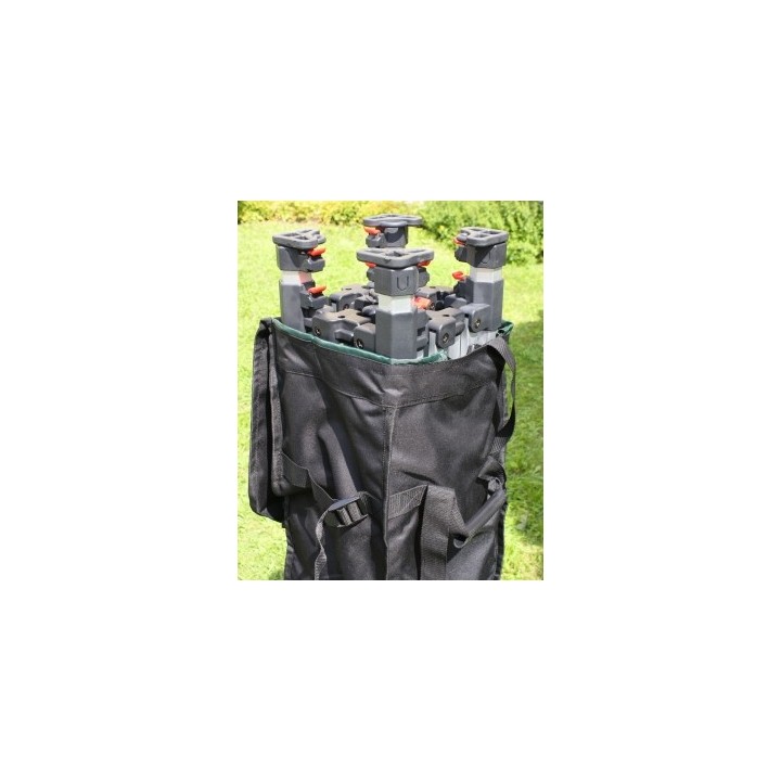 Sac de transport tente 3x3 m à roulettes | Housse robuste pour tente
