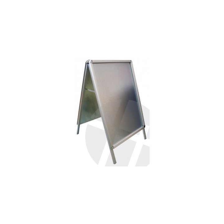 A1 Pavement Sign R32mm | Double-Sided Snap Frame Display