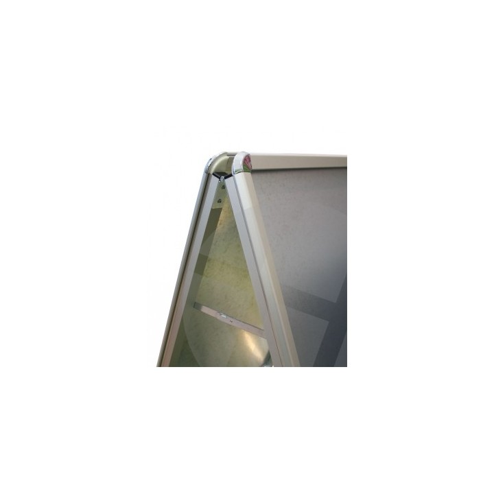 A1 Pavement Sign R32mm | Double-Sided Snap Frame Display