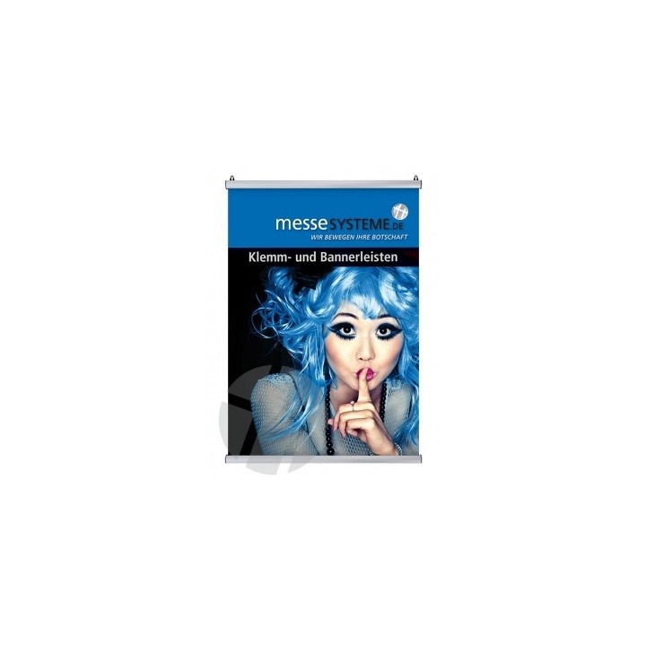 100 cm Aluminium Banner Profile | Snap Rail for Heavy Posters