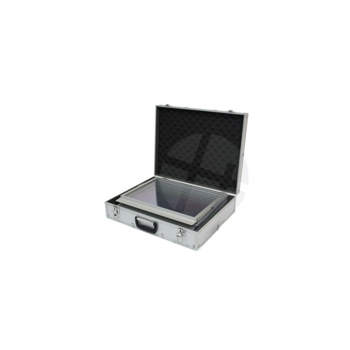 A3 Brochure Holder MS340 | Acrylic Display with Aluminum Frame