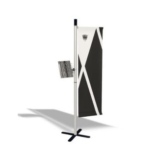 Customizable compact modular trade show booth