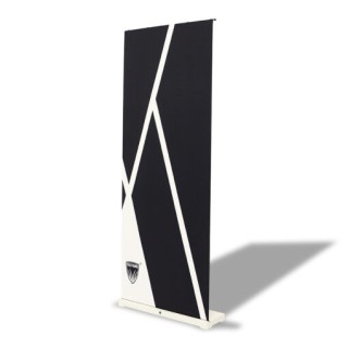 White Roll-Up Banner 80x200 cm – Vélo80
