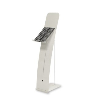 Slanted A4 countertop brochure holder