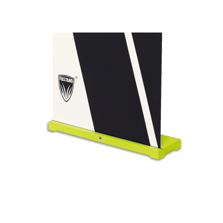 Kakémono enrouleur jaune 80x200 cm – Vélo80