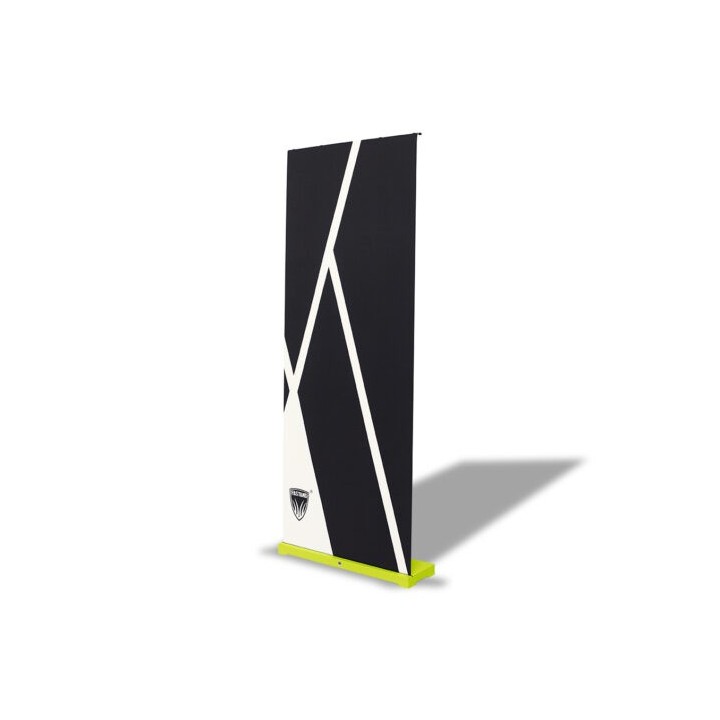 Kakémono enrouleur jaune 80x200 cm – Vélo80