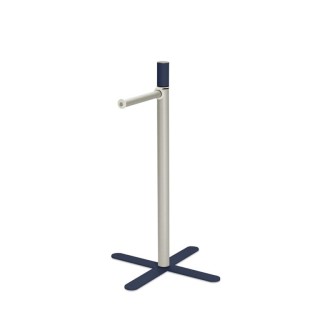 Portable, foldable designer display stand for living room