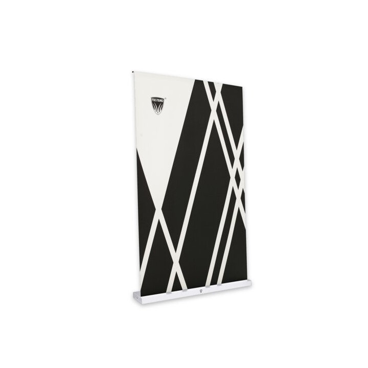 Kakemono roll-up 120 cm Vélo120 blanco | Display publicitario