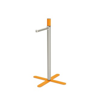 Portable foldable designer display stand for living room