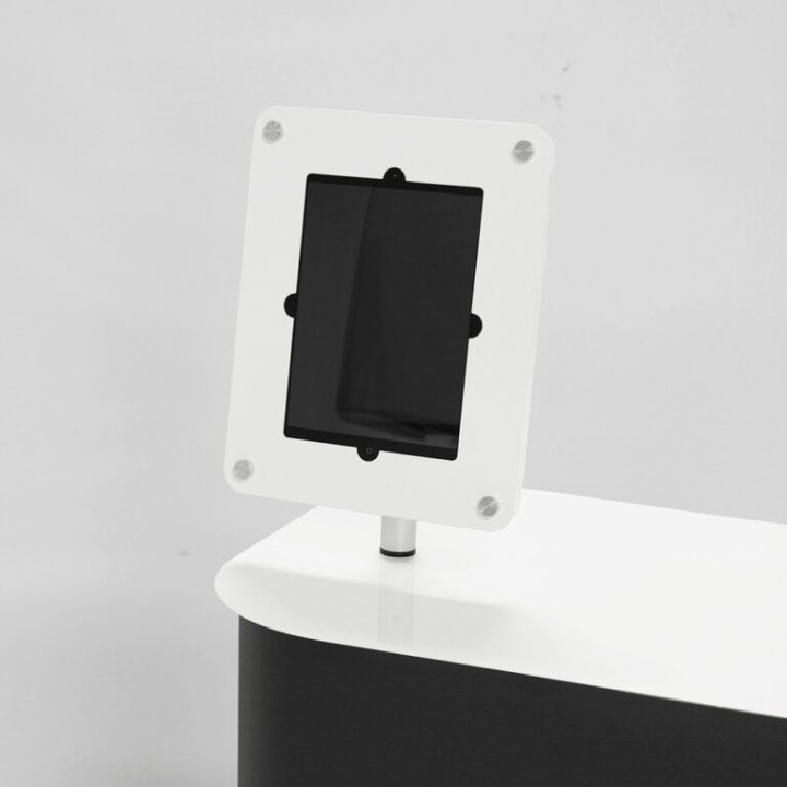 Portable catalog display stand – Lightweight POS display stand for tra
