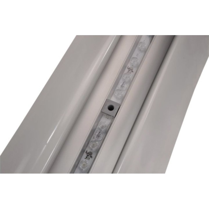 Illuminated double-sided LED roll-up 85 × 200 cm