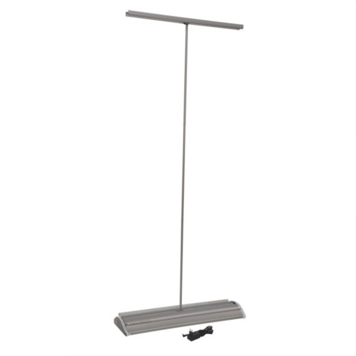 Illuminated double-sided LED roll-up 100 × 200 cm