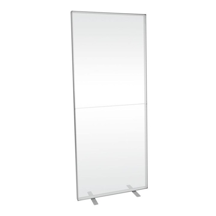 Modular LED illuminated fabric stand for trade shows and exhibitions
