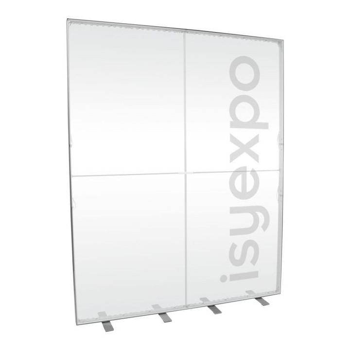Modular double-sided LED illuminated stand for trade shows