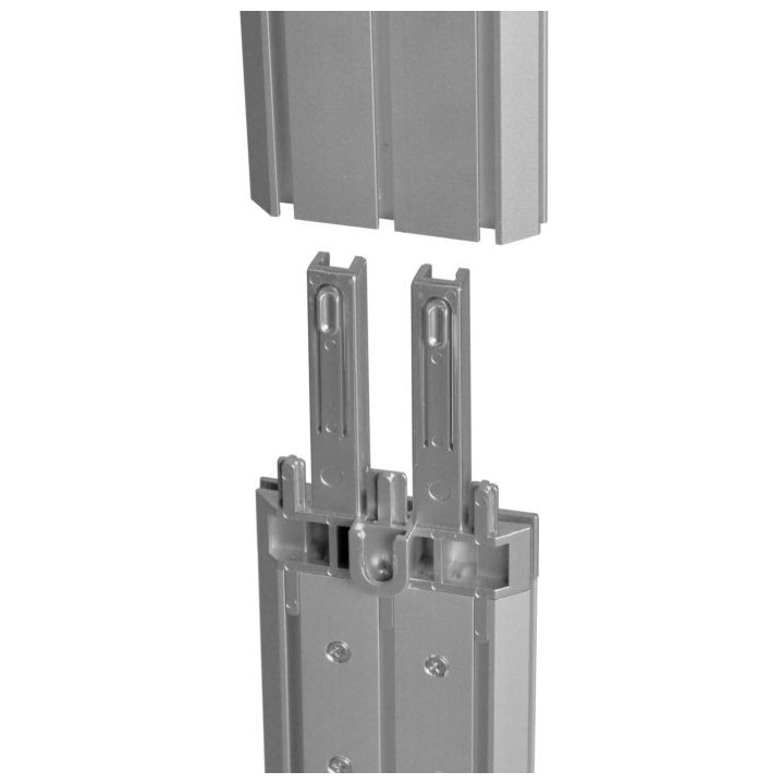 Modular double-sided LED illuminated stand for trade shows