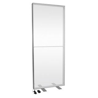 Textile LED light column, 248 to 298 cm