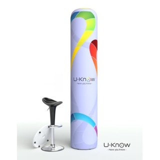 Customizable 220cm inflatable advertising column