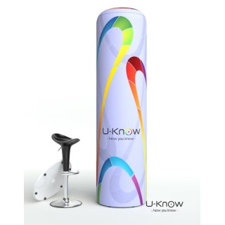 Customizable 220cm inflatable advertising column