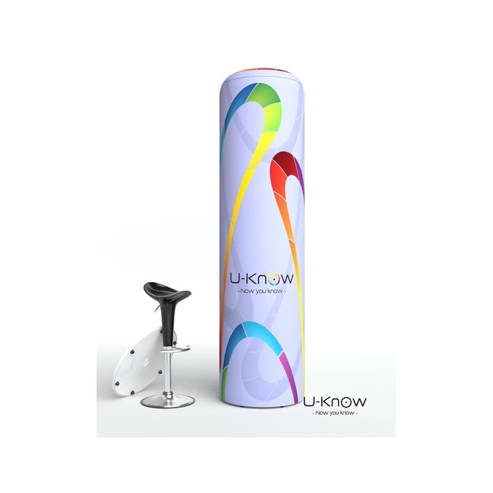Customizable 220cm inflatable advertising column