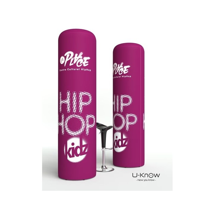 Customizable 220cm inflatable advertising column