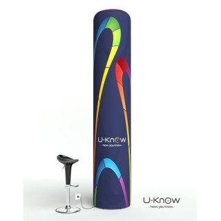 300cm inflatable column with integrated inflator