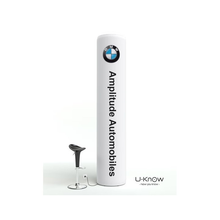 300cm inflatable column with integrated inflator