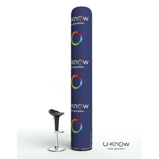 Customizable 280cm inflatable advertising column