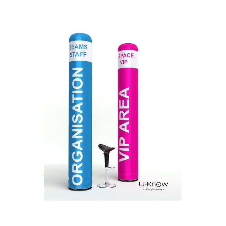 Customizable 280cm inflatable advertising column