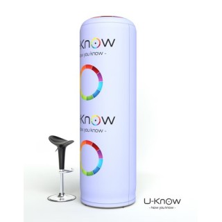 Customizable 220cm inflatable advertising column