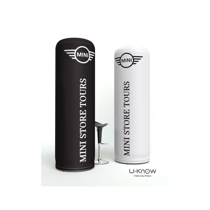 Colonne gonflable publicitaire 220 cm personnalisable