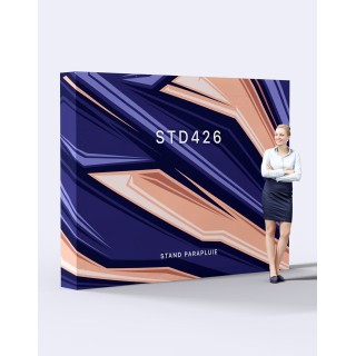 STD 426 Velcro Pop-up Stand – 304 cm