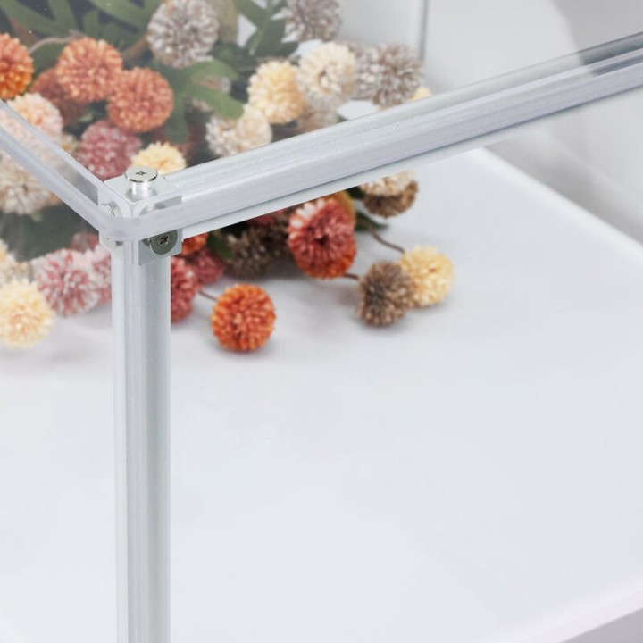 Portable plexiglass display case - Expo stand