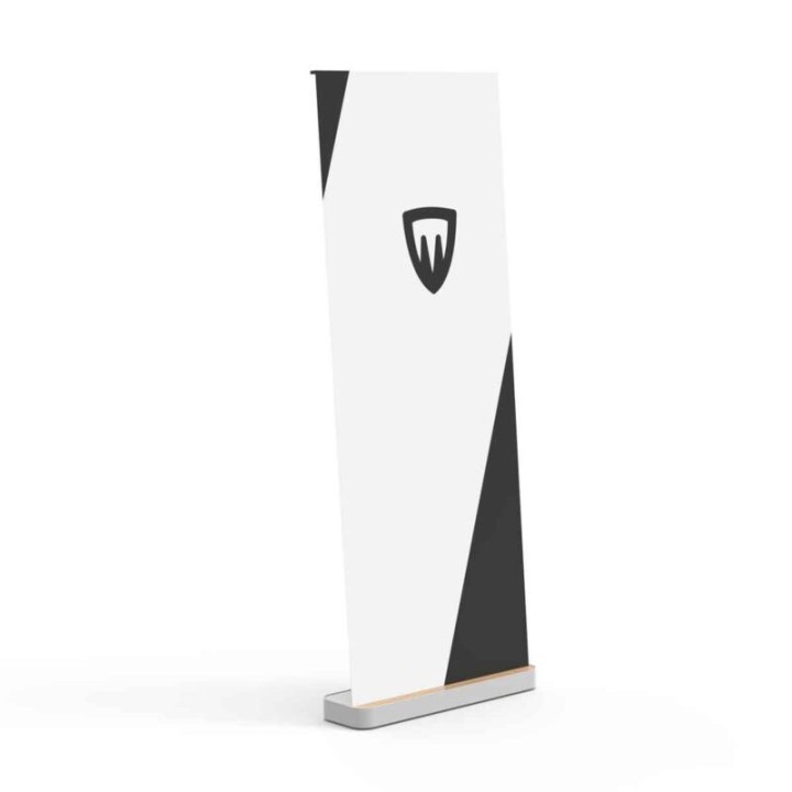 Roll-Up Enrollable Portátil | Banner Publicitario Profesional | Stand Expo