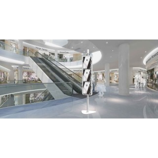 Porte-brochures Plexo portable pour salons et événements