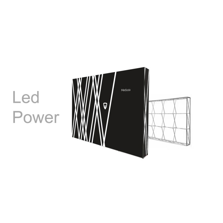 Pared luminosa Luminous Medusa Pop-up LED para eventos