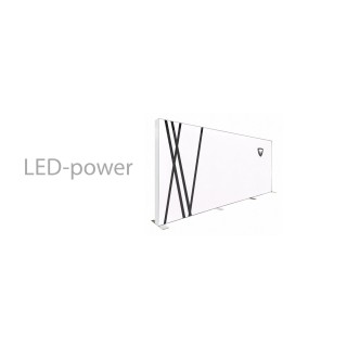 Lexo LED backlit freestanding backdrop stand
