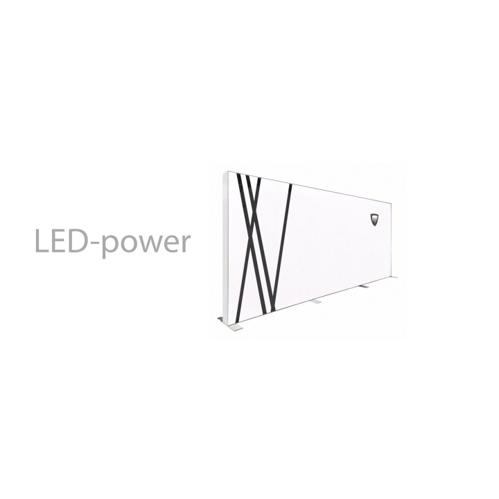 Lexo LED backlit freestanding backdrop stand