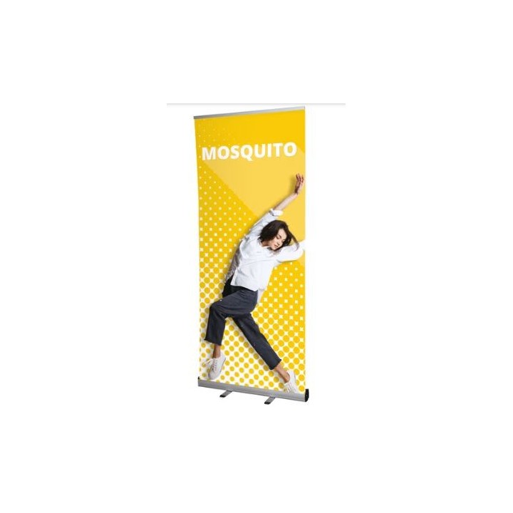 Roll-up Mosquito aluminium | Kakemono publicitaire professionnel
