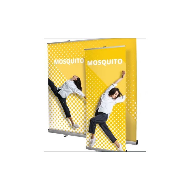 Roll-up Mosquito aluminium | Kakemono publicitaire professionnel