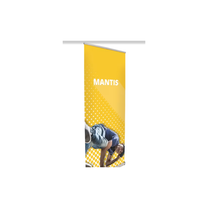 Roll-up Mantis aluminium | Kakemono professionnel robuste