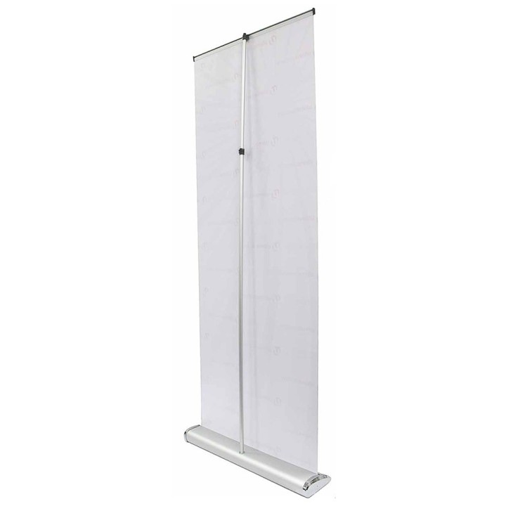Delta Lite aluminium roll-up banner with adjustable telescopic pole 90.3×222.4×20.3 cm