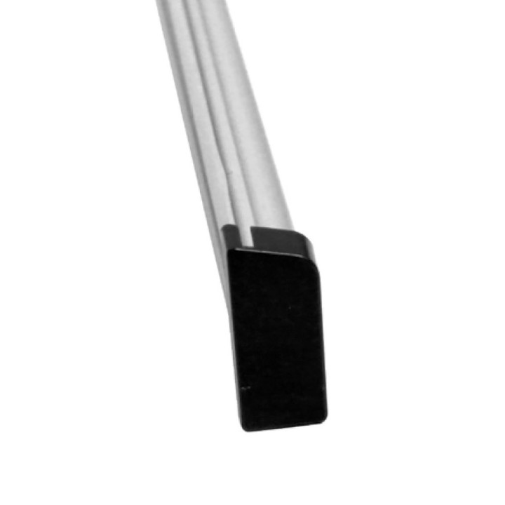 Delta Lite aluminium roll-up banner with adjustable telescopic pole 90.3×222.4×20.3 cm